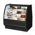 Thumbnail image #1 for True 48-1/4-Inch Curved Glass Self-Contained Refrigerated Bakery Display Case with Rear Sliding Glass Doors