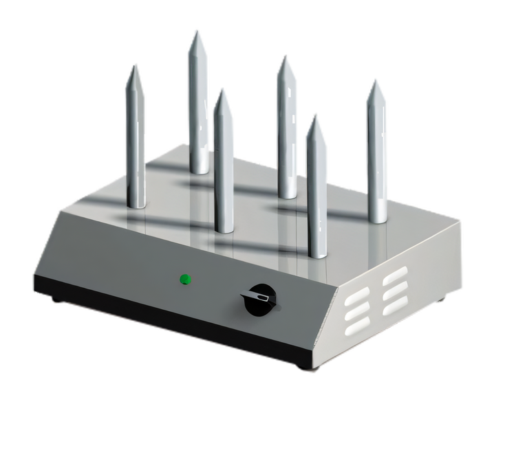 Product image #1 for Eurodib Countertop Hot Dog Bun Warmer with 23-Bun Capacity and 6 Anodized Aluminum Warmers