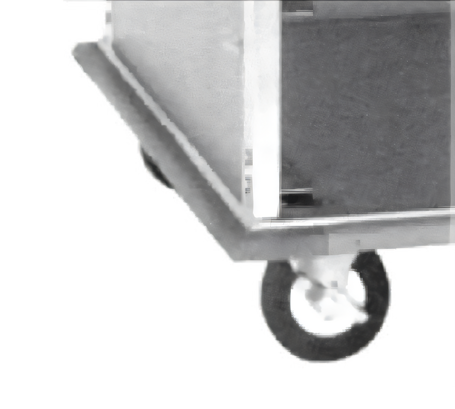 Product image #1 for Cres Cor Non-Marking Gray Perimeter Bumper