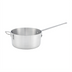 Thumbnail image #1 for Winco 7 Qt Tapered Heavy-Duty Aluminum Sauce Pan with Helper Handle