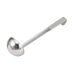 Thumbnail image #1 for Vollrath Jacob's Pride® 4 oz One-Piece Heavy-Duty 18/8 Stainless Steel Ladle with Gray Kool-Touch Handle