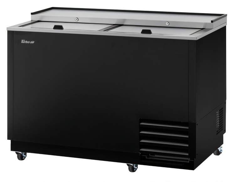 Product image #1 for Turbo Air Super Deluxe 50-Inch Wide Glass Chiller & Froster with Self-Cleaning Condenser