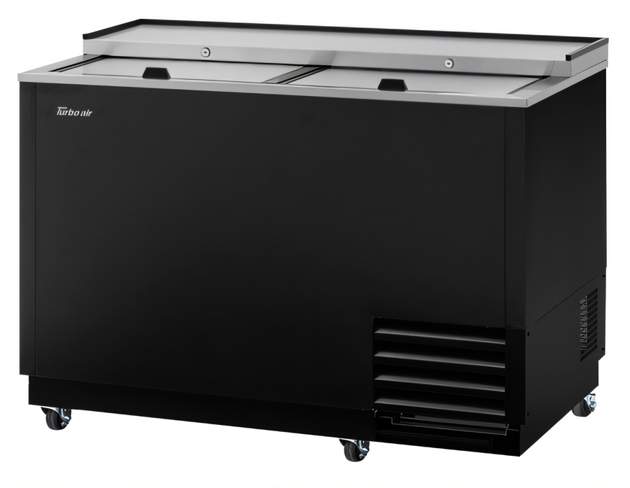 Product image #1 for Turbo Air Super Deluxe 50-Inch Wide Glass Chiller & Froster with Self-Cleaning Condenser