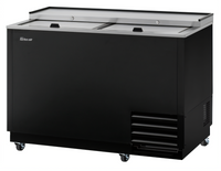 Turbo Air Super Deluxe 50-Inch Wide Glass Chiller & Froster with Self-Cleaning Condenser