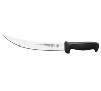 Mundial 10-Inch Breaking Knife with High Carbon Steel Blade and Black Polypropylene Handle