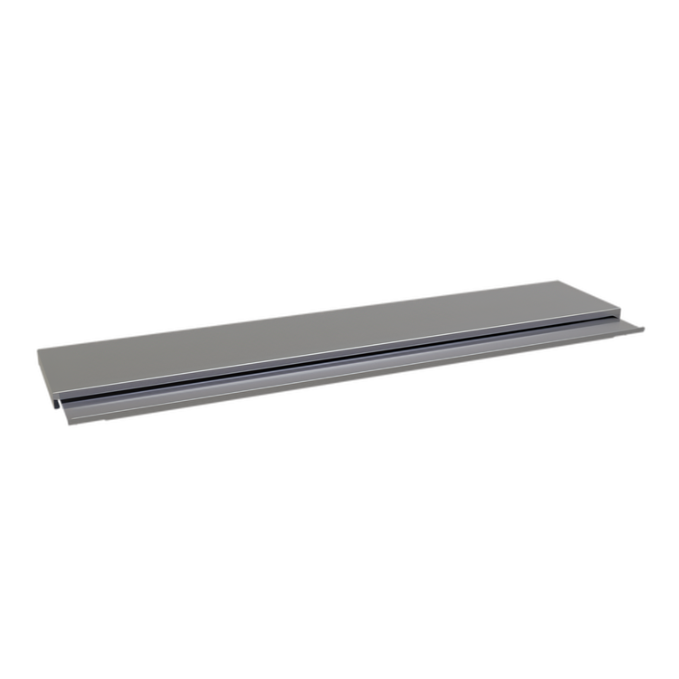 Product image #1 for 42-Inch Stainless Steel Two-Piece Sliding Underbar Ice Bin Cover