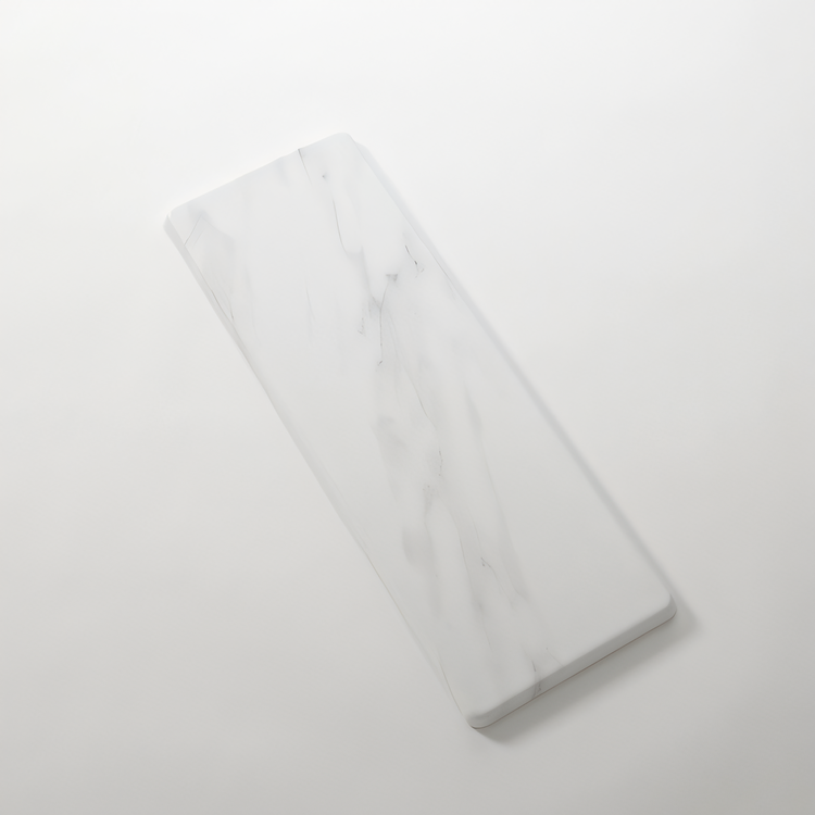 Product image #1 for American Metalcraft White Marble Melamine Rectangular Serving Board, 24 x 8.75 Inches
