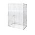 Thumbnail image #1 for Mobile Security Cage Panels Only with 2 Swing Doors, Chrome-Plated Carbon Steel