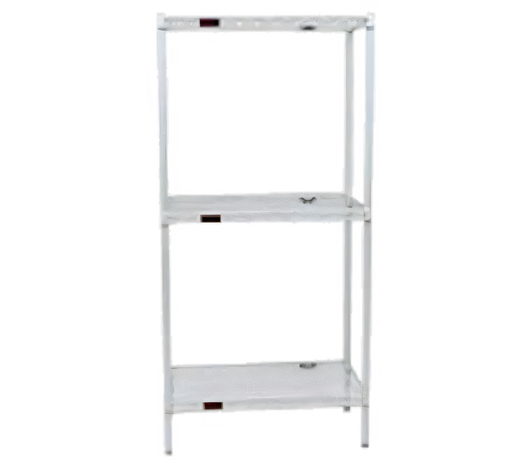 Product image #1 for Stand-Outs Decorative 72 Inch x 24 Inch Wire Shelf with QuadTruss Design, White Epoxy Coated
