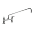 Thumbnail image #1 for T&S Brass Low-Lead Double Pantry Deck-Mount Mixing Faucet with 18-Inch Swing Nozzle and 8-Inch Centers