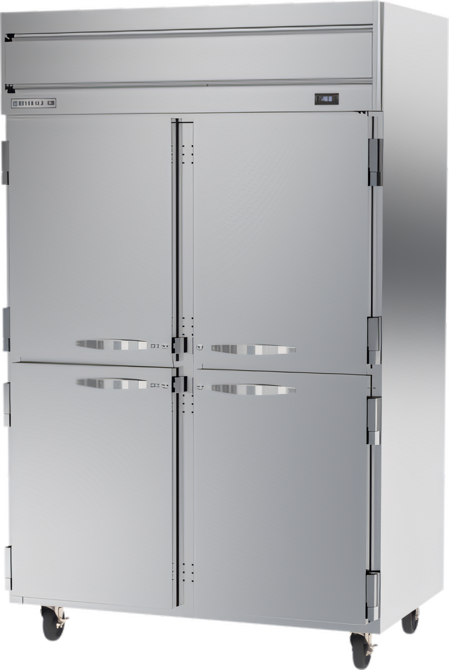 Product image #1 for Beverage-Air Horizon Series Two-Section Reach-In Freezer with Locking Half Solid Doors, 45.2 Cu. Ft.