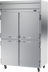 Thumbnail image #1 for Beverage-Air Horizon Series Two-Section Reach-In Freezer with Locking Half Solid Doors, 45.2 Cu. Ft.