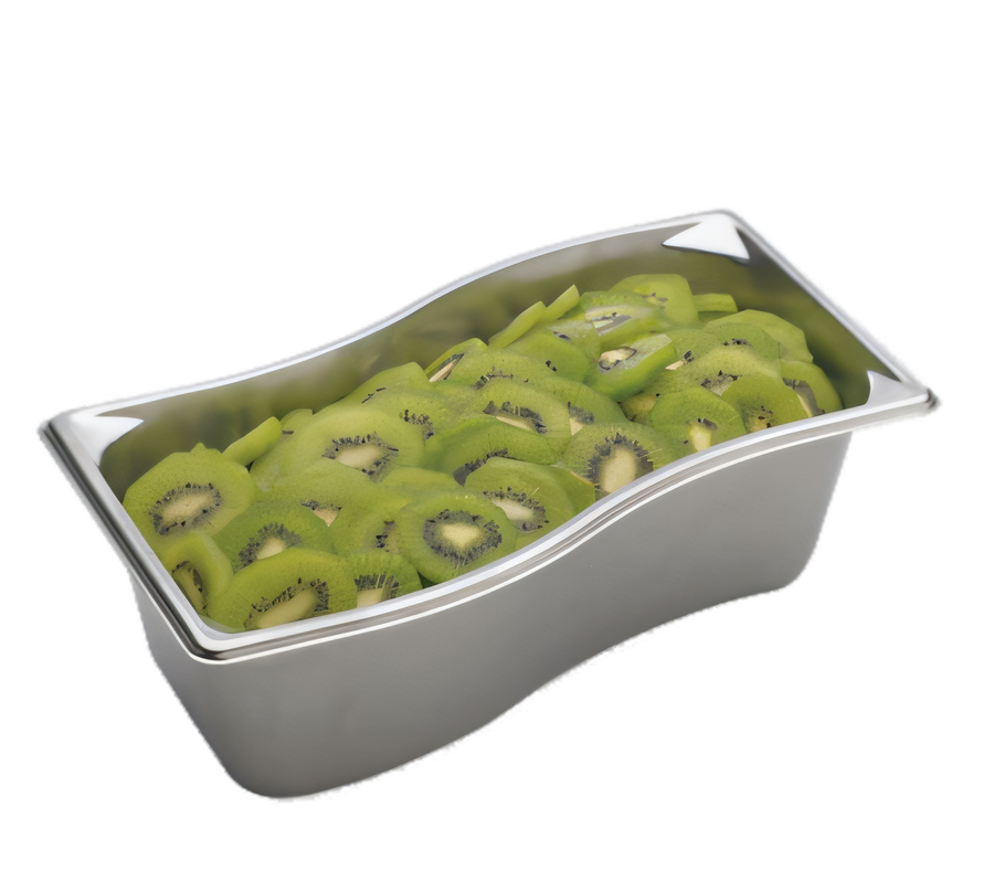 Product image #1 for Vollrath Super Pan® Super Shapes 1/3 Size Inner Solid Wild Pan, 3.8 Qt., 22-Gauge Stainless Steel