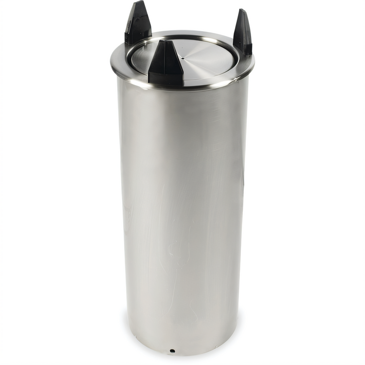 Product image #1 for Dinex Drop-In Unheated Shielded Plate Dispenser for 10-1/8 in. Round Plates, 50-Plate Capacity