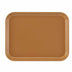 Thumbnail image #2 for Cambro Camtray Rectangular Fast Food & Cafeteria Tray, 8 x 9-7/8 Inch, Fiberglass, Earthen Gold