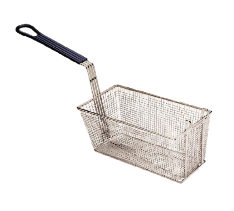 Product image #1 for Pitco Oblong Twin-Size Regular Mesh Fryer Basket with Long Handle