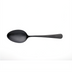 Thumbnail image #1 for Mercer Culinary 9-Inch Black Matte Solid Plating Spoon with Deep Well Bowl, 1-1/3 oz