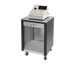 Thumbnail image #1 for Advance Tabco Triumph Supreme 22.5-Inch Cashier Register Stand with Stainless Steel Top, Locking Drawer, and Open Storage Area