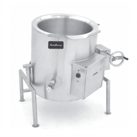 AccuTemp Edge Series Electric Self-Contained Tilting Floor-Mounted Steam Kettle, 20 Gallon, 2/3 Jacketed