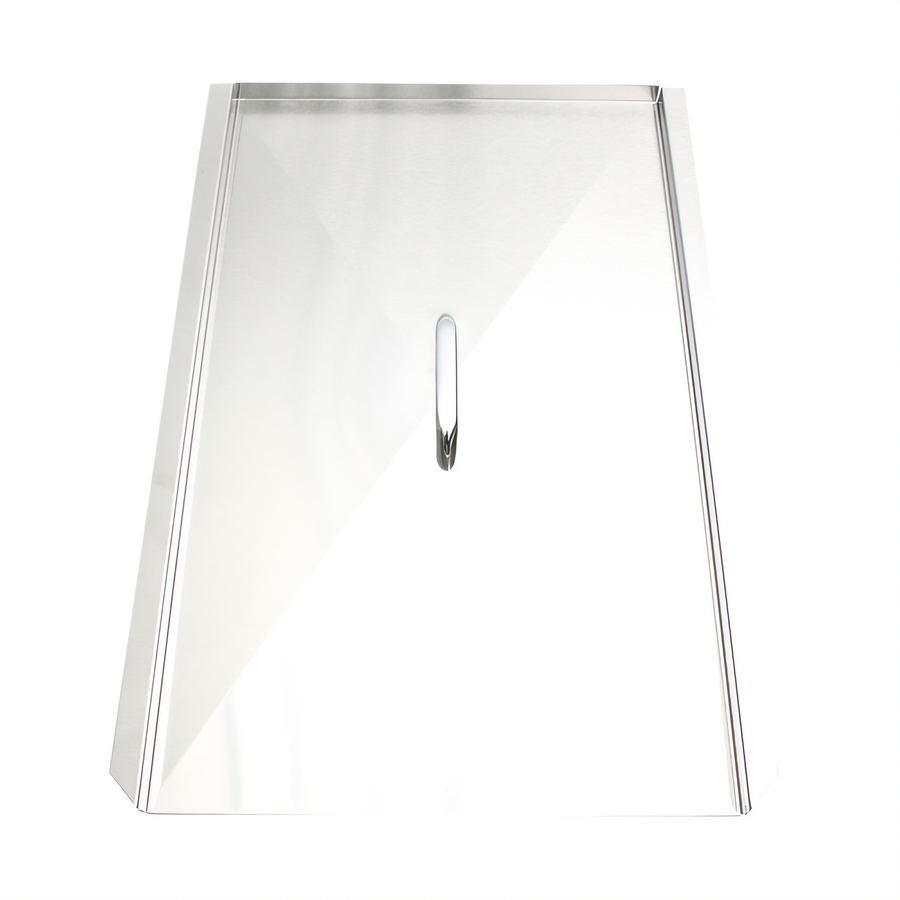 Product image #1 for Frymaster/Dean Stainless Steel Full-Pot Frypot Cover, 13-1/2" W x 21-3/8" D, for Select Fryers