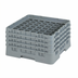 Thumbnail image #2 for Cambro Camrack Full Size 49-Compartment Glass Rack with 4 Extenders, Soft Gray