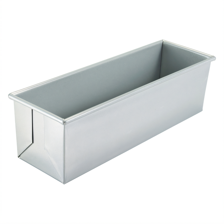 Product image #1 for Winco HPP-15 1-1/2 lb Pullman Bread Loaf Pan, Glazed Aluminized Steel