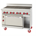 Thumbnail image #1 for American Range 24-Inch Gas Charbroiler Restaurant Range with 20-Inch Storage Base