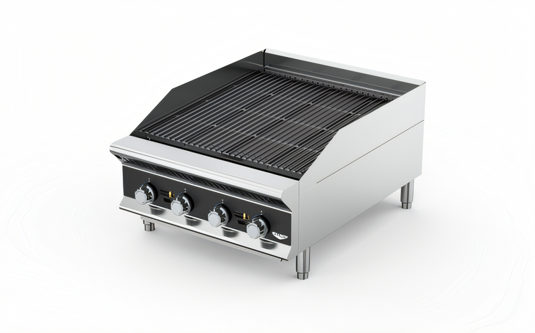 Product image #1 for Vollrath Heavy-Duty Countertop Charbroiler, 36-Inch Wide, Stainless Steel