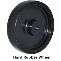 BK Resources 5SBR-RA-HR Shelf Casters & Leveling Feet