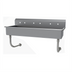 Thumbnail image #1 for Advance Tabco FC-WM-60 Wall Mounted Multiwash Hand Sink, 60 Inch Wide, 3 Faucet Hole Sets