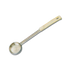 Thumbnail image #1 for American Metalcraft 3 oz Solid Stainless Steel Portion Control Serving Spoon with 10-3/4 Inch Beige Bakelite Handle