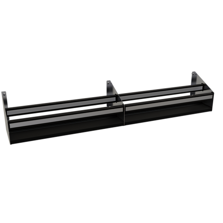 Product image #1 for Glastender DSR-56 Double 56-Inch Stainless Steel Speed Rail with Open Step-and-Rail Design