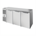 Thumbnail image #1 for True Premier Bar 84-Inch Three-Section Stainless Steel Back Bar Cooler with 3 Locking Solid Doors