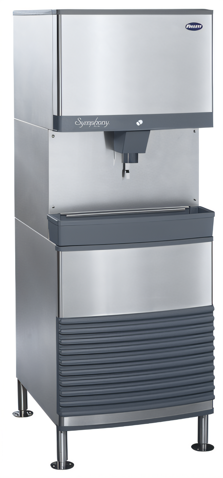 Product image #1 for Follett Symphony Plus 110FB414A-LI Freestanding Ice-Only Dispenser with Lever Dispense, Air-Cooled, 425 lb. Daily Production