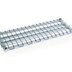 Thumbnail image #5 for Metro Super Erecta 1848DRS Stainless Steel Dunnage Shelf, 48"W x 18"D, Lift-Off Wire Deck, 1,300 lb. Capacity