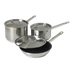 Thumbnail image #1 for Vollrath Optio 6-Piece Stainless Steel Clad Induction-Ready Cookware Set