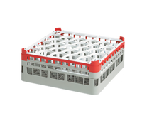 Vollrath Signature Lemon Drop Full-Size 30-Compartment Medium Plus Compartment Glass Rack