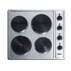 Thumbnail image #1 for Summit Commercial CSD4B24 24-Inch 4-Burner Electric Built-In Cooktop with Sealed Cast Iron Elements