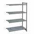 Thumbnail image #1 for Cambro CBA184272V4580 Camshelving® Basics Plus Stainless Steel Shelving