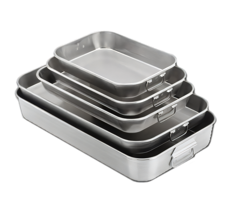 Product image #1 for Vollrath Wear-Ever 4.5 Qt Aluminum Bake & Roast Pan with Handles