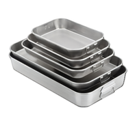 Vollrath Wear-Ever 4.5 Qt Aluminum Bake & Roast Pan with Handles