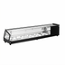 Thumbnail image #1 for 45 Inch Countertop Refrigerated Sushi Display Case with Flat Glass, 1.55 Cu. Ft., 4-Pan