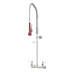 Thumbnail image #1 for Krowne Diamond Series 8-Inch Center Wall-Mount Pre-Rinse Faucet Assembly, 35-Inch High, Dual Spray Head