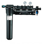 Thumbnail image #1 for Everpure EV929323 Coldrink/Insurice Triple Water Filtration Manifold with EC210 Prefilter, 3/4-Inch Inlet/Outlet, Shut-Off Valve and Pressure Gauge