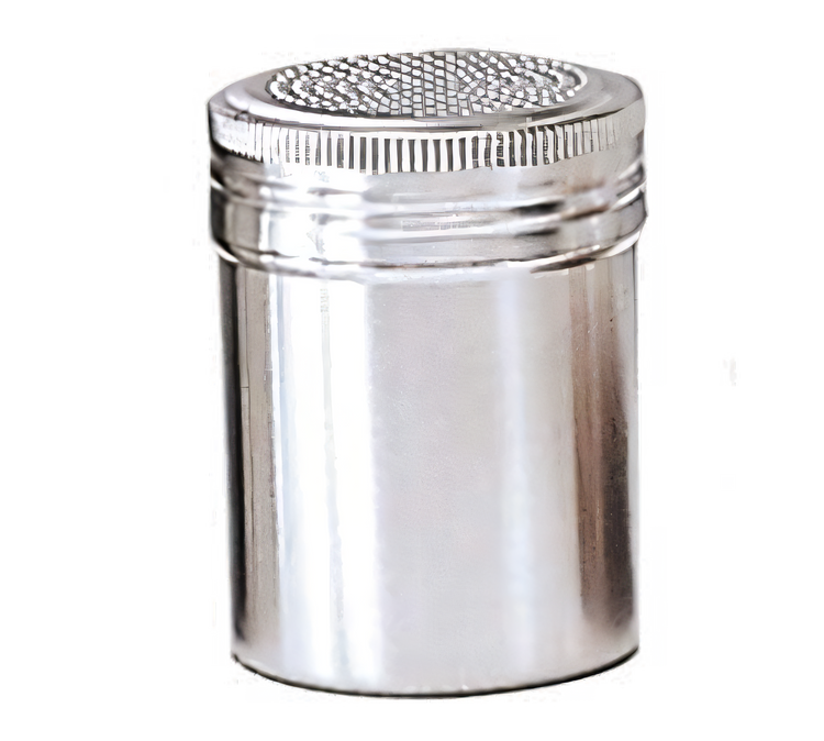 Product image #1 for Stainless Steel Perforated Flour Dredge, No Handle, 10-11 oz