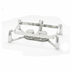 Thumbnail image #1 for Evolution Rectangular Stainless Steel Chafer Stand with Fuel Holder