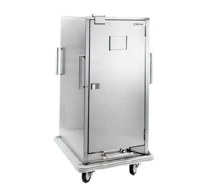 Product image #1 for Carter-Hoffmann ST1811 Electric Heated Satellite Transport Cart, Full-Height Insulated Holding Cabinet, 13 Sheet Pan / 26 Hotel Pan Capacity