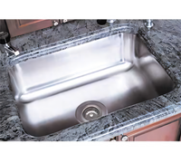 Advance Tabco Smart Series™ Residential Finish Undermount Sink Bowl, 1 Compartment, 10