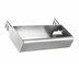 Thumbnail image #1 for Klinger’s Trading KTI Pot Rack-Mount Condiment and Spice Rack, 18-1/2 x 10-1/16 Inches, 304 Stainless Steel