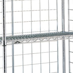 Thumbnail image #1 for Metro Super Erecta SLT2460NC Slanted Chrome Wire Shelf, 60"W x 24"D